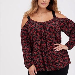 Long Sleeve Floral Top